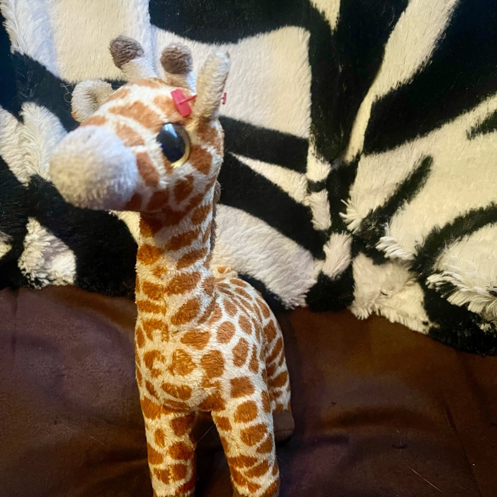 Ty Beanie Baby TOPPER Giraffe🦒(Large/Big Eyes) 8" Plush Stuffed Toy~Retired